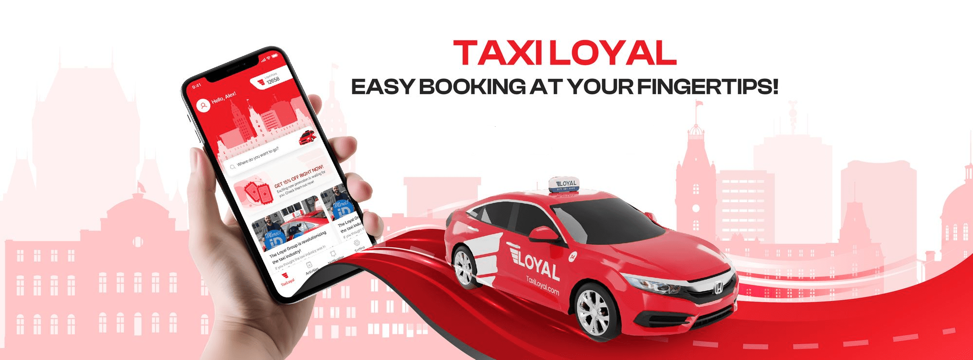 Votre trajet, simplifié : la toute nouvelle application Taxi Loyal est arrivée